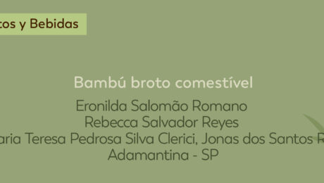 bambu broto comestível