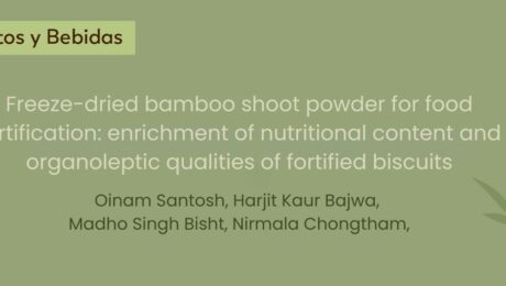 Freeze-dried bamboo shoot powder for food fortification: enrichment of nutritional content and organoleptic qualities of fortified biscuits